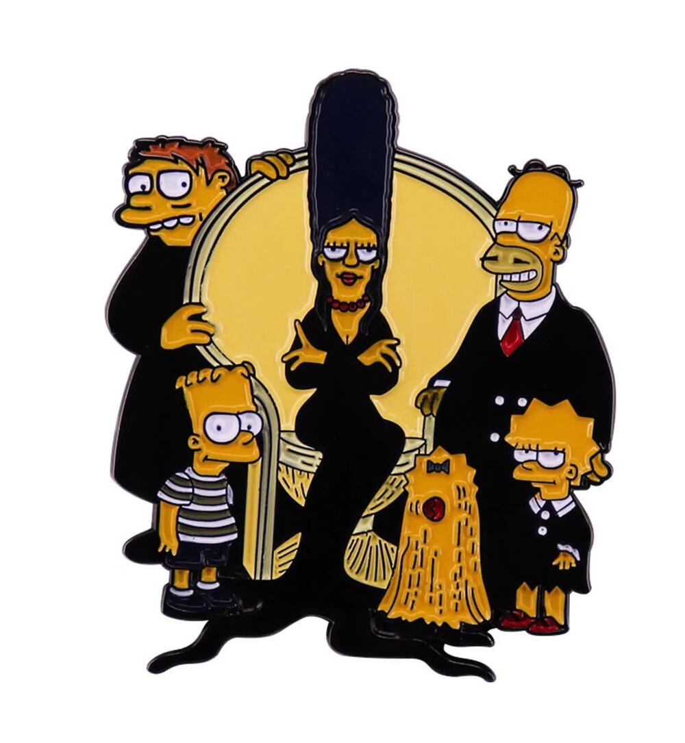 The Simpsons Addams Family Nickelodeon Enamel Pins 62